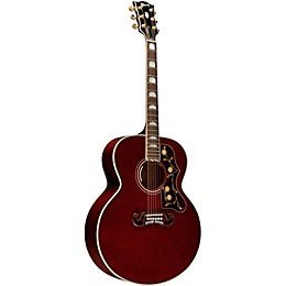 Gibson SJ-200 Standard Acoustic-Electric Guitar Wine Red