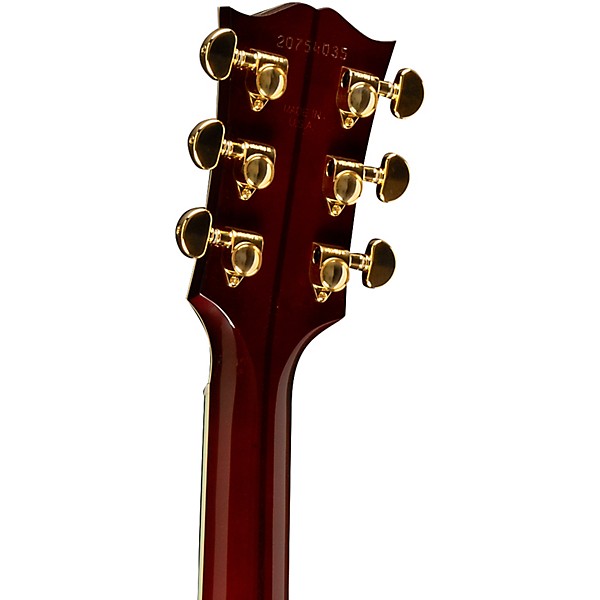 Gibson SJ-200 Standard Acoustic-Electric Guitar Wine Red