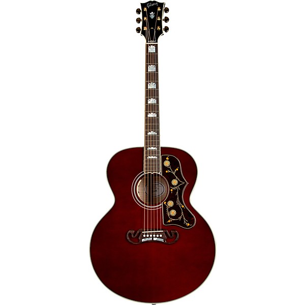 Gibson SJ-200 Standard Acoustic-Electric Guitar Wine Red