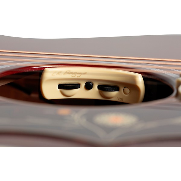 Gibson SJ-200 Standard Acoustic-Electric Guitar Wine Red