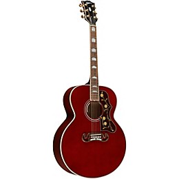 Gibson SJ-200 Standard Acoustic-Electric Guitar Wine Red