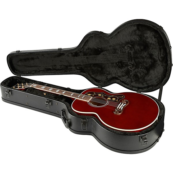 Gibson SJ-200 Standard Acoustic-Electric Guitar Wine Red