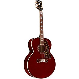 Gibson SJ-200 Standard Acoustic-Electric Guitar Wine Red