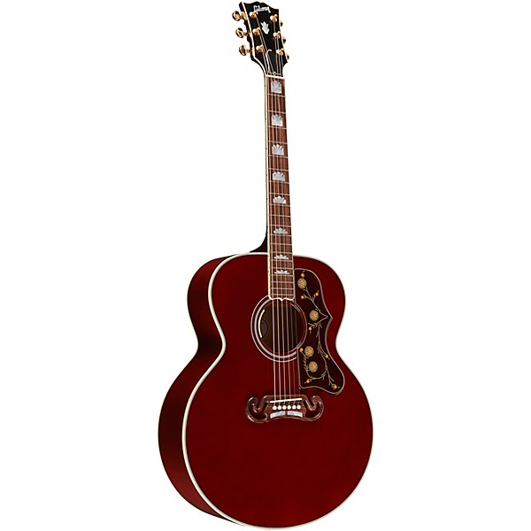 Gibson SJ-200 Standard Acoustic-Electric Guitar Wine Red