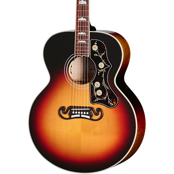Platinum Gibson SJ-200 Standard Acoustic-Electric Guitar Tri