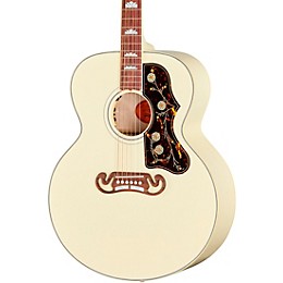 Gibson SJ-200 Standard Acoustic-Electric Guitar - Classic White