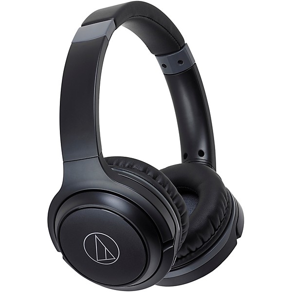Open Box Audio-Technica ATH-S200BTBK On-Ear Bluetooth Headphones in Black Level 2 Regular 190839772930