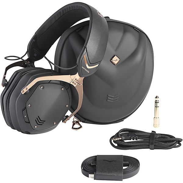 V-MODA XFBT2A Crossfade 2 Wireless CODEX Headphones Rose Gold Black