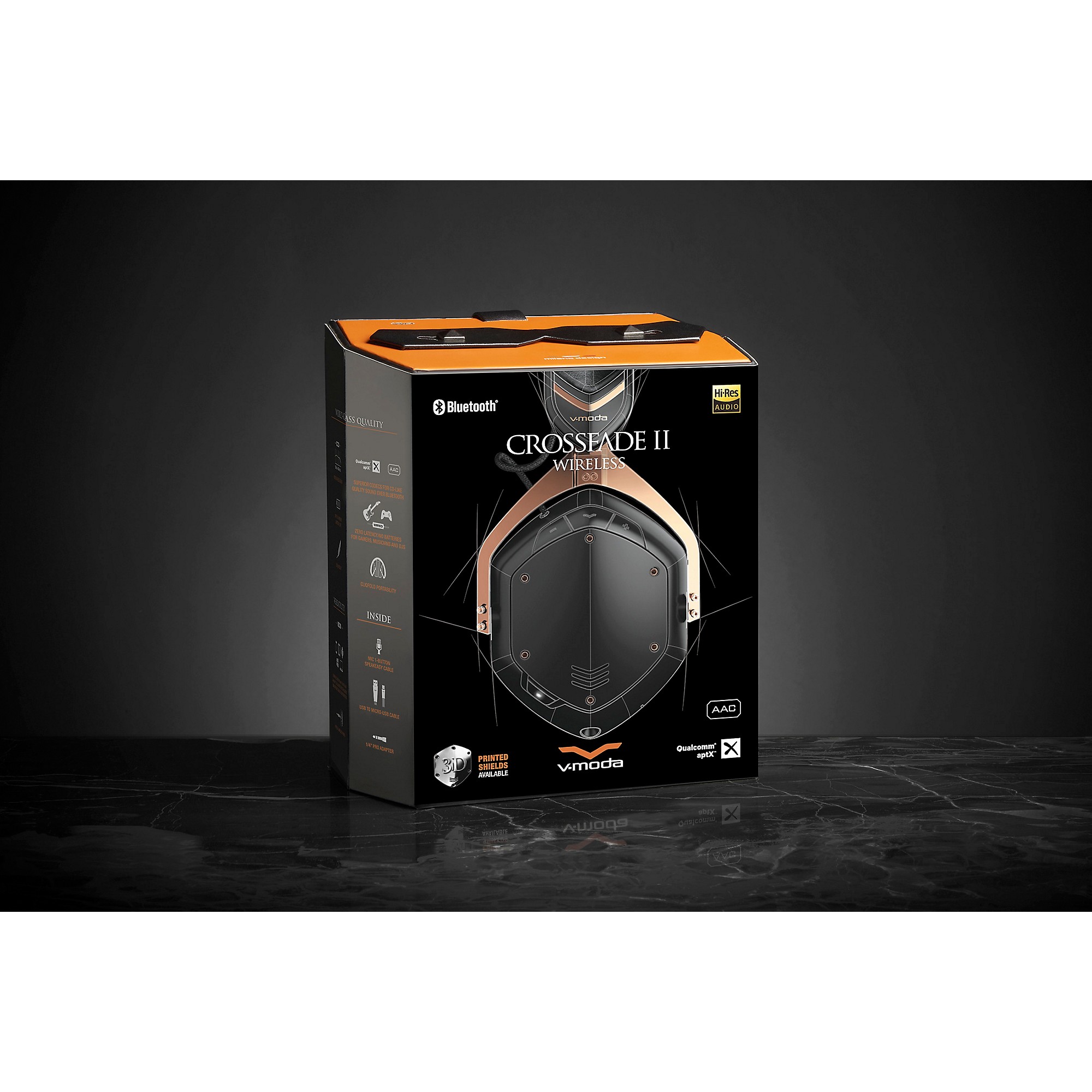 V-MODA XFBT2A Crossfade 2 Wireless CODEX Headphones Rose Gold