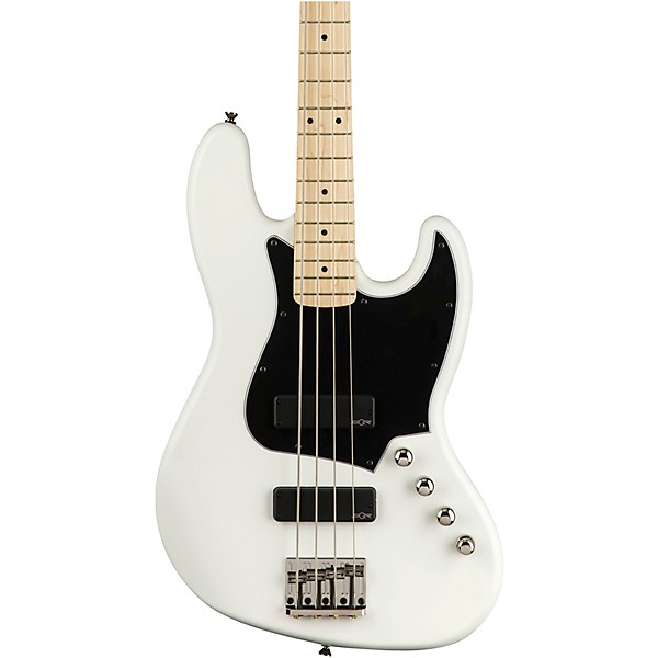 Squier Contemporary Active Jazz Bass HH Maple Fingerboard Flat white