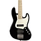 Squier Contemporary Active Jazz Bass HH V Maple Fingerboard Black thumbnail