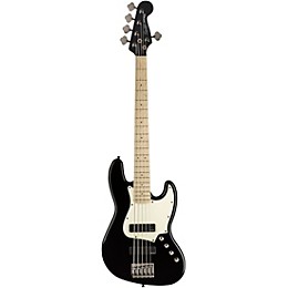 Squier Contemporary Active Jazz Bass HH V Maple Fingerboard Black