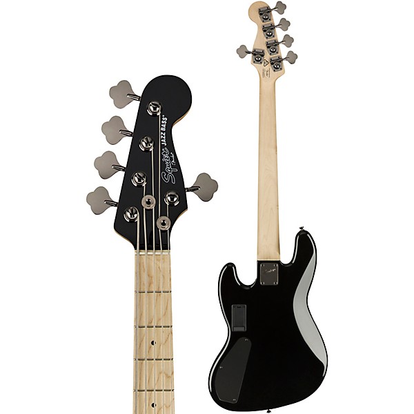 Squier Contemporary Active Jazz Bass HH V Maple Fingerboard Black