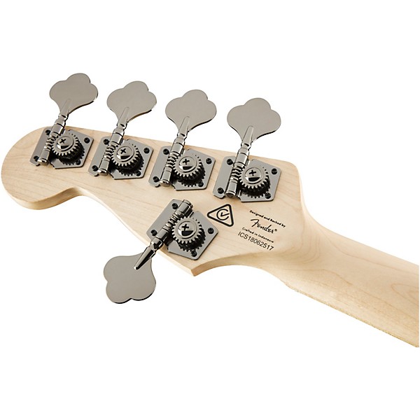 Squier Contemporary Active Jazz Bass HH V Maple Fingerboard Black