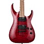Open Box ESP LTD MH-200QM NT Electric Guitar Level 1 See-Thru Black Cherry thumbnail