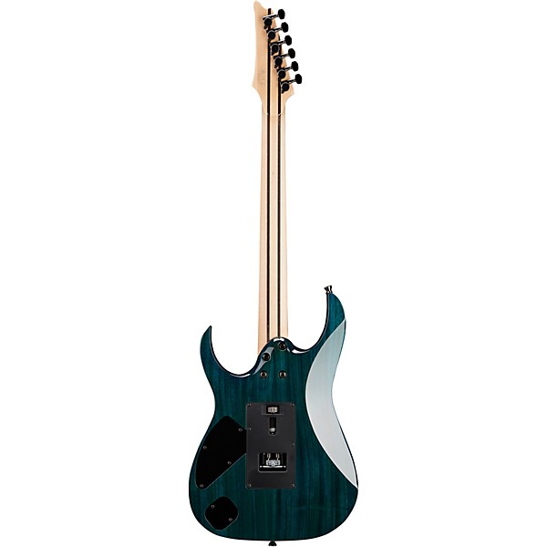 Platinum Ibanez RG8570Z j.custom Electric Guitar Transparent Blue