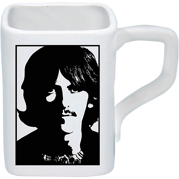 Vandor The Beatles White Album Square 4 pc. 12 oz. Ceramic Mug Set
