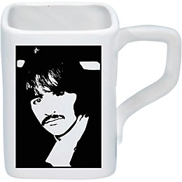 Vandor The Beatles White Album Square 4 pc. 12 oz. Ceramic Mug Set
