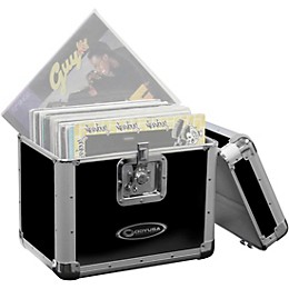 Open Box Odyssey KLP2BLK Stackable Record Utility Case for 12" Vinyl Records and LPs Level 1