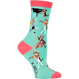 K. Bell Musical Dogs Women's Socks