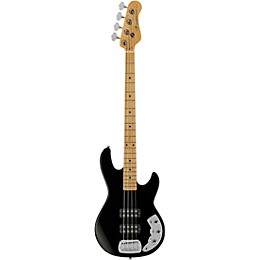 G&L CLF Research L-2000 Maple Fingerboard Electric Bass Jet Black