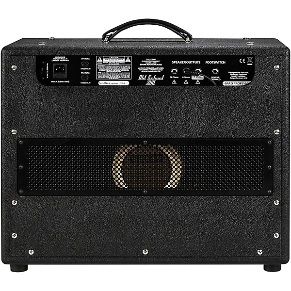 Mad Professor Old School 21RT 21W 1x12 Tube Guitar Combo Amp Black and Beige