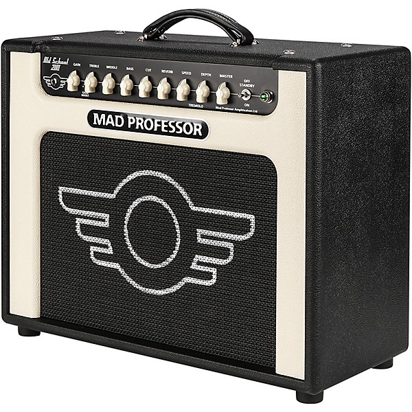Mad Professor Old School 21RT 21W 1x12 Tube Guitar Combo Amp Black and Beige