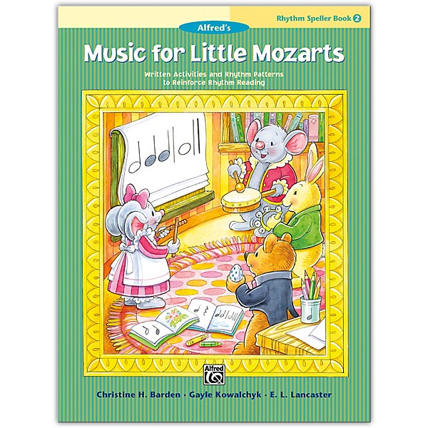 Alfred Music for Little Mozarts: Rhythm Speller, Book 2 Level 2