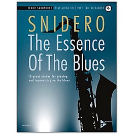 ADVANCE MUSIC The Essence of the Blues: Tenor Saxophone Book & CD