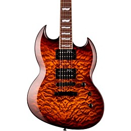 ESP LTD Viper-256 Electric Guitar Dark Brown Sunburst