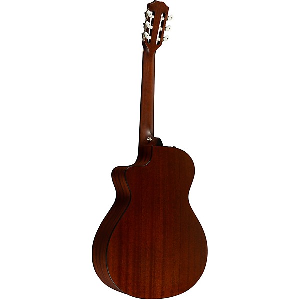 Taylor 312ce-N Grand Concert Nylon-String Acoustic-Electric Guitar Natural