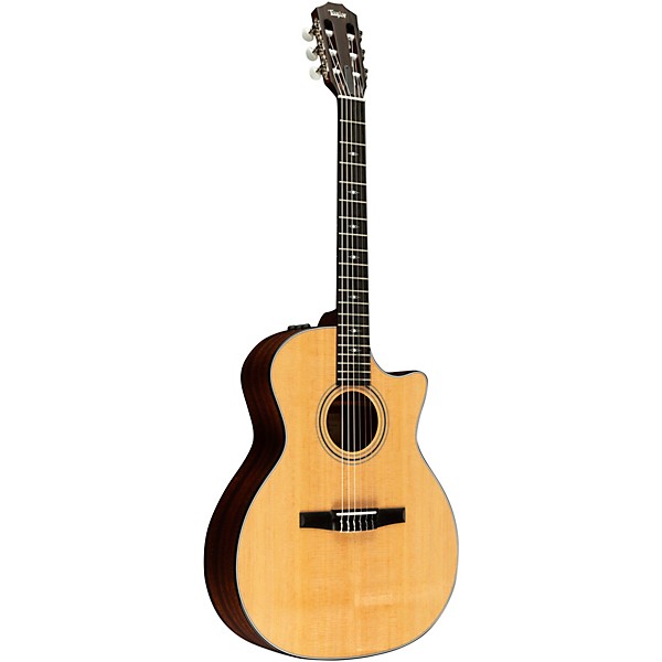 Taylor 314ce-N Grand Auditorium Nylon-String Acoustic-Electric Guitar Natural