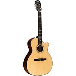 Taylor 314ce-N Grand Auditorium Nylon-String Acoustic-Electric Guitar Natural