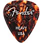 Fender 351 Shape Wavelength Picks (6-Pack), Tortoise Shell Heavy 6 Pack thumbnail
