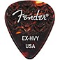 Fender 351 Shape Wavelength Picks (6-Pack), Tortoise Shell Extra Heavy 6 Pack thumbnail
