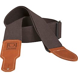 BOSS 2" Cotton Guitar Strap Brown 2 in.