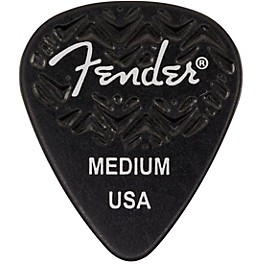 Fender 351 Shape Wavelength Celluloid Guitar Pic... Fender 351 Shape Wavelength Celluloid Guitar Picks (6-Pack), Black Medium