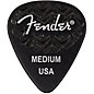 Fender 351 Shape Wavelength Celluloid Guitar Picks (6-Pack), Black Medium thumbnail