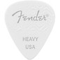 Fender 351 Shape Wavelength Celluloid Guitar Picks (6-Pack), White Heavy