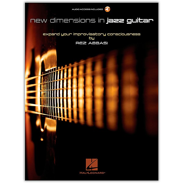 Hal Leonard New Dimensions in Jazz Guitar Guitar Book/Audio Online Written by Rez Abbasi