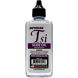 Superslick Trombone Slide Oil with Silicone 2 oz.