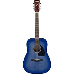 Ibanez PF18WDB Dreadnought Acoustic Guitar Blue Burst