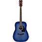 Ibanez PF18WDB Dreadnought Acoustic Guitar Blue Burst
