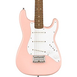 Squier Affinity Mini Stratocaster V2 Electric Guitar Dakot... Squier Affinity Mini Stratocaster V2 Electric Guitar Shell Pink