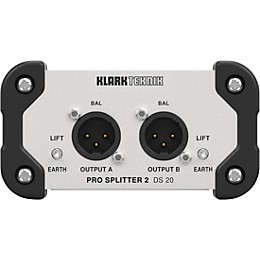 Klark Teknik DS 20 Passive 2-Output Signal Splitter