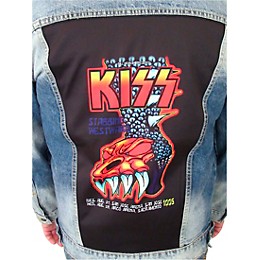 Dragonfly Clothing Kiss - 96' Gargoyle - Mens Denim Jacket Medium