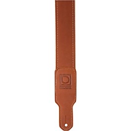 BOSS 2" Leather/Nylon Hybrid Guitar Strap Natural 2 in.