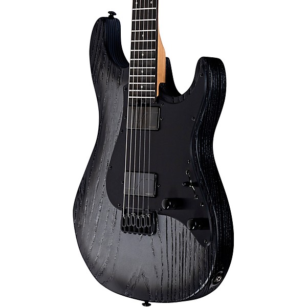 Open Box ESP LTD SN-1000HT Electric Guitar Level 1 Silver Blast Black Pickguard