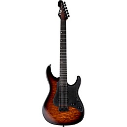 ESP LTD SN-1000HT Electric Guitar - Dark Brown Sunburst Black Pickguard