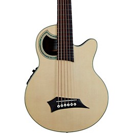 Warwick Alien Deluxe 6-String Acoustic-Electric Bass Natural Hi Polish